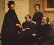 The Dubourg Family Henri Fantin-Latour